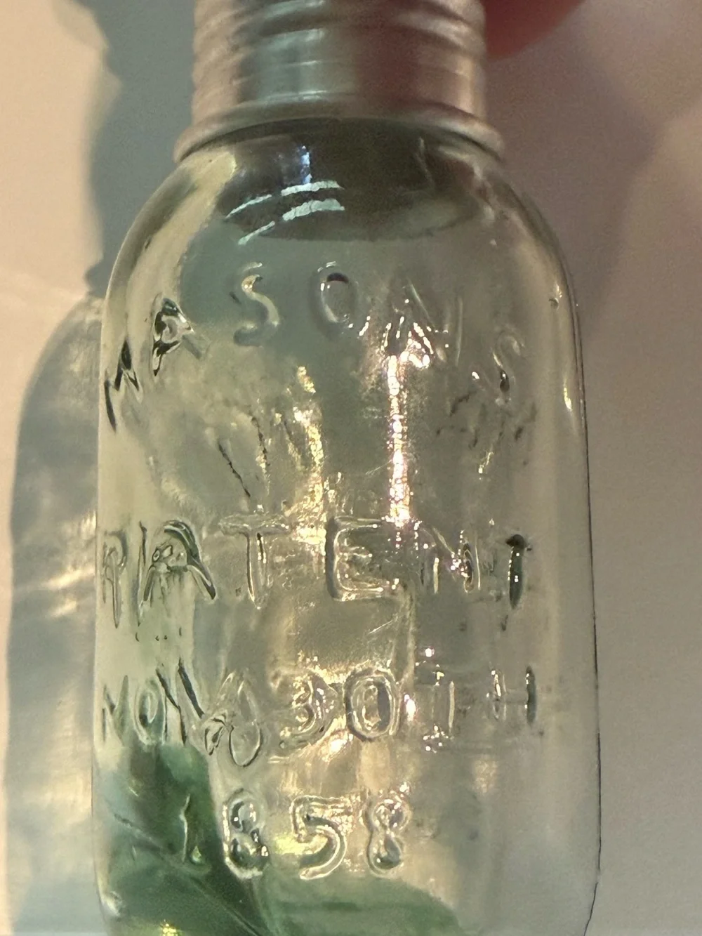 Miniature Mason Jar Toothpick Dispenser/Holder.